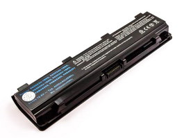 CoreParts Batería para Toshiba 47.52Wh 10.8V 4400mAh 6 Celdas Negro