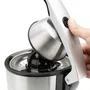 Orbegozo EP 4300 Exprimidor de Cítricos Eléctrico 1100W Automático con Cuerpo de Acero Inoxidable y Sistema Antigoteo - Negro