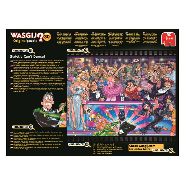 Jumbo Wasgij Original 30 - Walzer, Tango und Jive 1000 piezas Jumbo Wasgij Original 30 - Walzer, Tango und Jive 1000 piezas