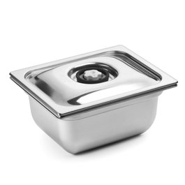 MagicVac Contenedor de Vacío INOX H150 6,4 L Gastronorm 1/2