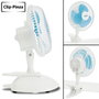 AVANT Ventilador 2 en 1 Sobremesa y Pinza, 6 Pulgadas (15 cm), 15W, 3 Velocidades, Modelo AVANT