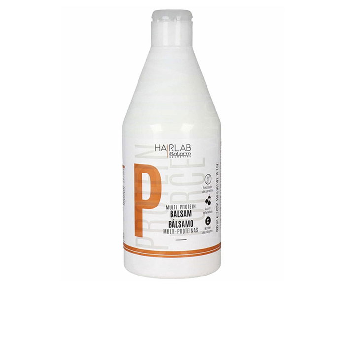 Salerm Bálsamo MULTI-PROTEINAS - Tratamiento Reparación Pelo Dañado con Queratina y Colágeno, Fortalece y Nutre, 600 ml Salerm Bálsamo MULTI-PROTEINAS - Tratamiento Reparación Pelo Dañado con Queratina y Colágeno, Fortalece y Nutre, 600 ml