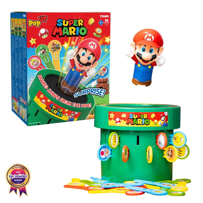 Tomy Super Mario Pop Up Juego Mario Tomy Super Mario Pop Up Juego Mario