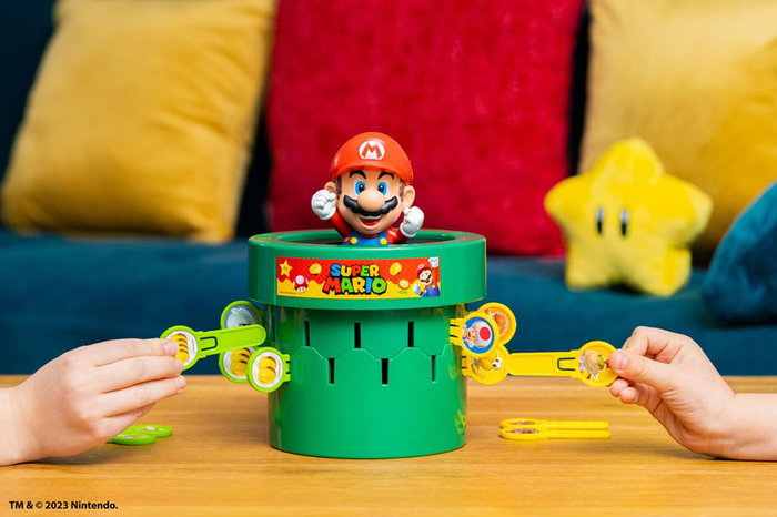 Tomy Super Mario Pop Up Juego Mario Tomy Super Mario Pop Up Juego Mario