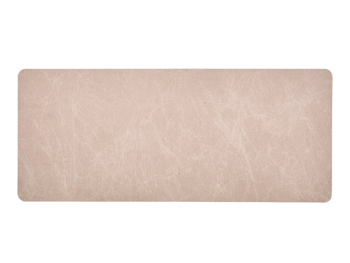 Kinvara Alfombra de Cocina Antideslizante Efecto Mármol, 50x120 cm, 100% Poliéster (Set de 12)