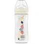Dodie Biberón anticólicos DOD1702938633447 - 330 ml - Tetina multiperforada Biomimicry - Flow 3 - Para +6 meses - Rosa