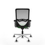 PIQUERAS Y CRESPO Silla de oficina Zulema con mecanismo Sincro/Traslack, Verde y Blanco