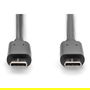 Digitus Cable USB 3.2 Gen 2 (USB-C a USB-C) Macho/Macho 1.8m - Negro