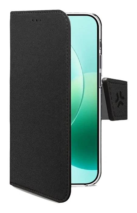 Celly Wally funda cartera para Honor 400 Lite, Negro Celly Wally funda cartera para Honor 400 Lite, Negro