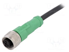 Phoenix 1668124 SAC-4P- 5,0-PUR/M12FS Cable de sensor/actuador