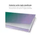 Miquelrius Cuaderno Espiral Gradient A4 80 Hojas Cuadriculado Lavanda y Verde