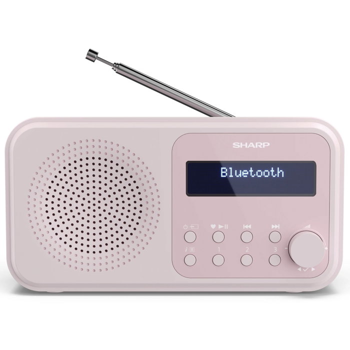Sharp DR-P420(PK) Radio Digital Portátil Blossom Pink Sharp DR-P420(PK) Radio Digital Portátil Blossom Pink