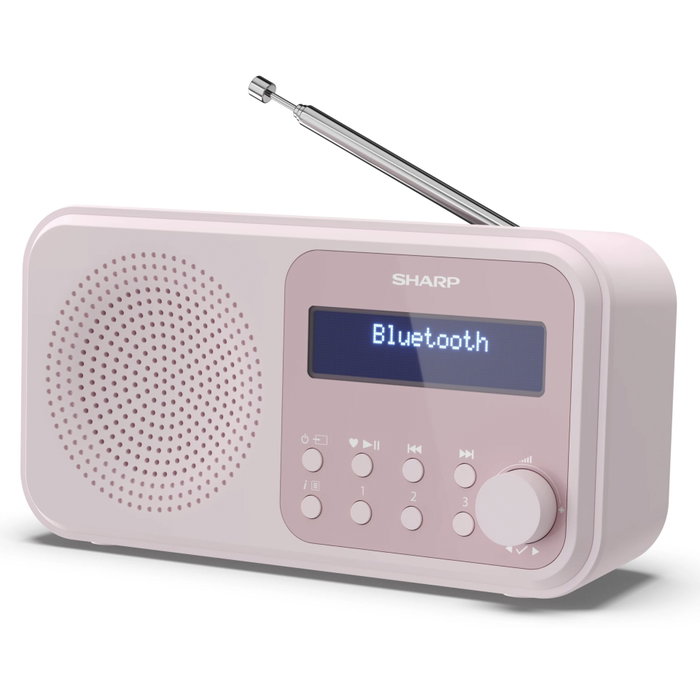 Sharp DR-P420(PK) Radio Digital Portátil Blossom Pink Sharp DR-P420(PK) Radio Digital Portátil Blossom Pink