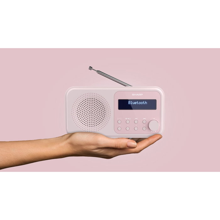 Sharp DR-P420(PK) Radio Digital Portátil Blossom Pink Sharp DR-P420(PK) Radio Digital Portátil Blossom Pink