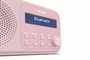 Sharp DR-P420 Radio Portátil Digital Rosa DAB/DAB+/FM con Bluetooth 5.0