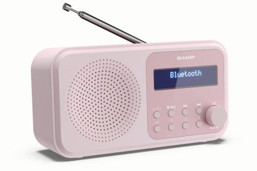 Sharp DR-P420 Radio Portátil Digital Rosa DAB/DAB+/FM con Bluetooth 5.0 Sharp DR-P420 Radio Portátil Digital Rosa DAB/DAB+/FM con Bluetooth 5.0