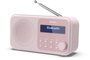Sharp DR-P420 Radio Portátil Digital Rosa DAB/DAB+/FM con Bluetooth 5.0