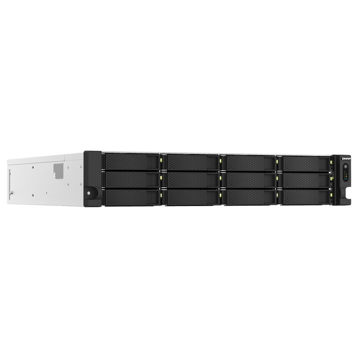 QNAP TS-h1887XU-RP-E2336-32G - NAS para Rack 2U de 18 Bahías, Intel Xeon E-2336 (6 Núcleos/12 Hilos), 32GB DDR4 ECC, QuTS hero, 4x LAN, RAID, para Grandes Empresas