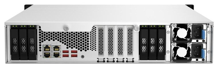 QNAP TS-h1887XU-RP NAS con Intel Xeon E-2336, 32GB RAM y 18 Bahías