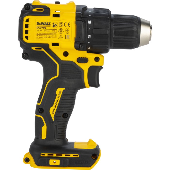 DeWalt DCD708N-XJ Taladro atornillador inalámbrico 18V DeWalt DCD708N-XJ Taladro atornillador inalámbrico 18V