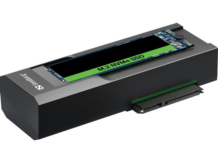 Sandberg USB 3.2 Cloner and Dock para M2 NVMe SATA