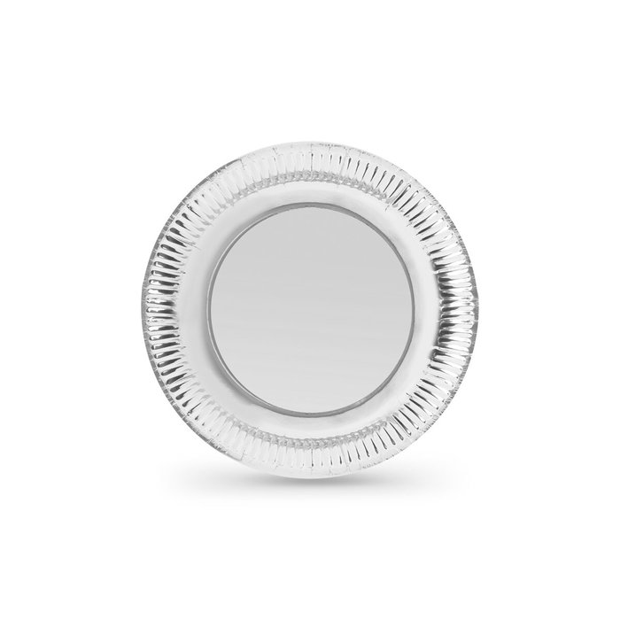 Set de Platos Algon Plateado 18 cm 12 Piezas (18 Unidades)