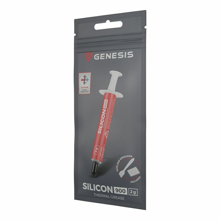 Genesis Silicon 900 Pasta Térmica 12,8 W/m·K 2 g Genesis Silicon 900 Pasta Térmica 12,8 W/m·K 2 g