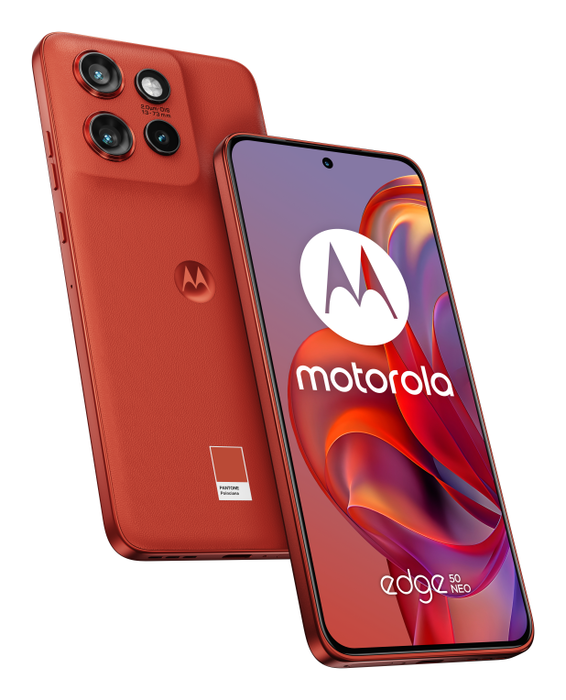 Motorola edge 50 Neo 5G 512GB 12GB RAM Android 14 Smartphone 16,1 cm (6.36") Rojo PANTONE Poinciana Motorola edge 50 Neo 5G 512GB 12GB RAM Android 14 Smartphone 16,1 cm (6.36") Rojo PANTONE Poinciana