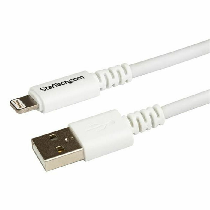StarTech.com Cable Lightning a USB-A de 3 metros, Blanco USBLT3MW StarTech.com Cable Lightning a USB-A de 3 metros, Blanco USBLT3MW