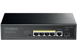 Strong Switch 4 puertos PoE con 2 enlaces ascendentes Gigabit