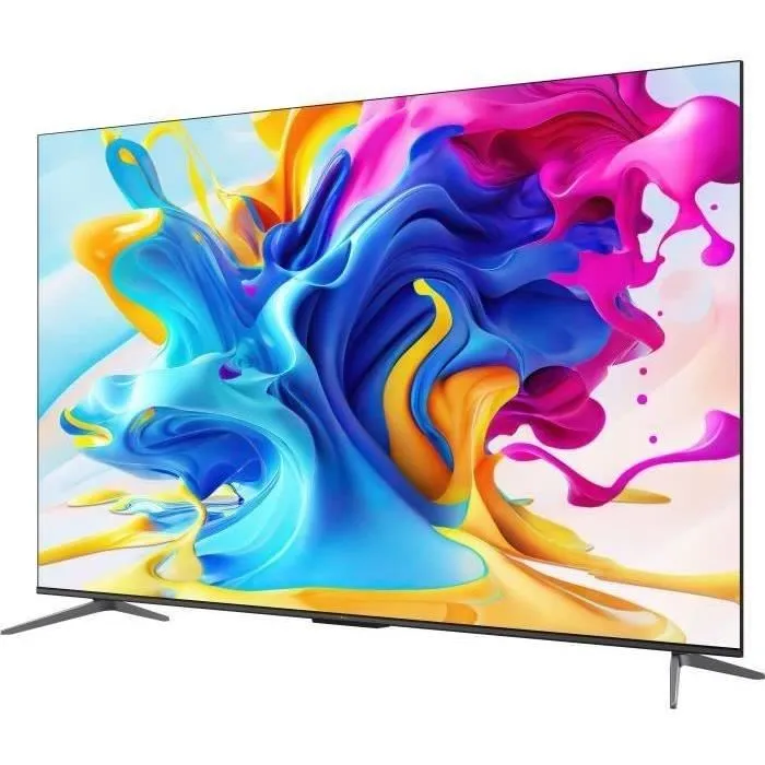 TCL 50C641 - TV QLED de 50'' (127 cm) - 4K UHD 3840 x 2160 - TV conectada a Google TV - HDR Pro - 3 x HDMI 2.1