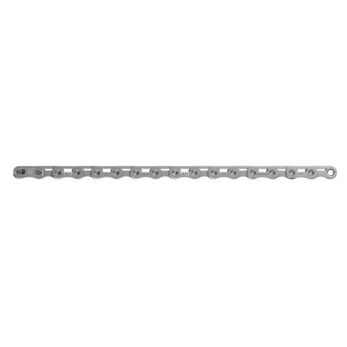 Sram Force E1 FLATTOP Cadena 12/13 Velocidades 114 Eslabones Plata - Compatible Carretera y Gravel Sram Force E1 FLATTOP Cadena 12/13 Velocidades 114 Eslabones Plata - Compatible Carretera y Gravel