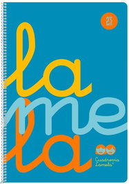 LAMELA Bloc tapa polipropileno azul CUADROVIA 2,5 mm (Set de 5)