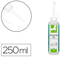 Q-connect Aceite Lubricante para Destructora de Documentos Bote 250 ml