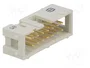 HARTING Conector IDC Macho de 14 Pines Recto THT 2,54mm