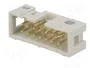 HARTING Conector IDC Macho de 14 Pines Recto THT 2,54mm