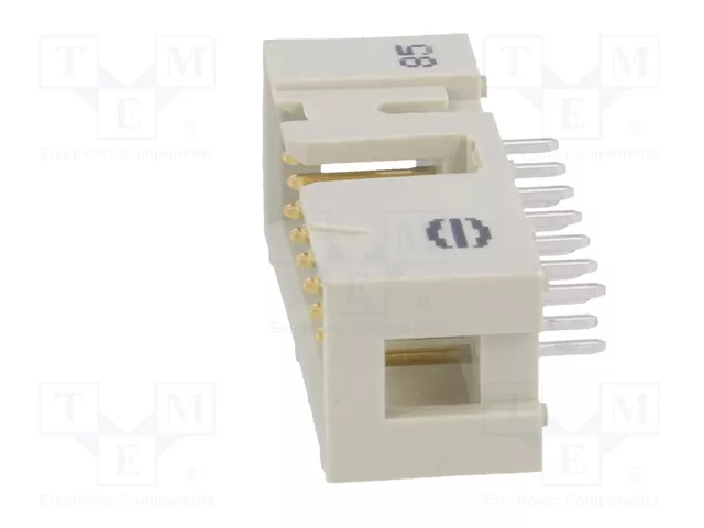 HARTING Conector IDC Macho de 14 Pines Recto THT 2,54mm HARTING Conector IDC Macho de 14 Pines Recto THT 2,54mm