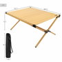Color Baby Mesa camping plegable aluminio Aktive 88,5X70,5X43CM