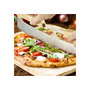 WESTMARK Pro cortador de pizza de acero inoxidable y madera