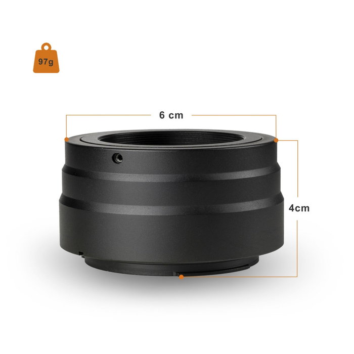 Walimex Adaptador Walimex pro T2 Lens para Canon R Walimex Adaptador Walimex pro T2 Lens para Canon R