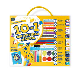 Imagiland Pack 10 en 1 Creatividad Mágica Ptc029 - Actividades Infantiles +3 Años Español
