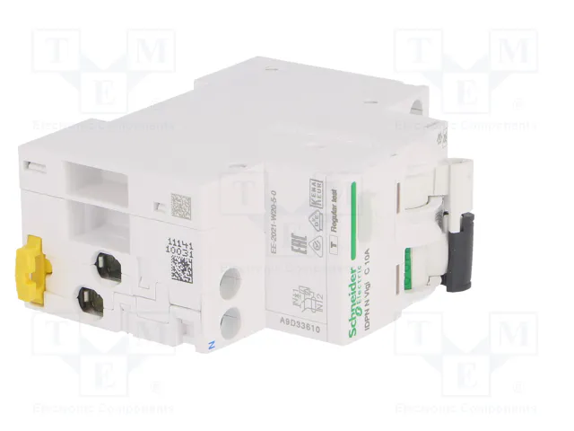 SCHNEIDER ELECTRIC iDPN N Vigi RCBO 10A 30mA 1+N SCHNEIDER ELECTRIC iDPN N Vigi RCBO 10A 30mA 1+N