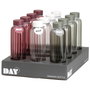 Day Botella de Vidrio 500 ml con Tapón de Silicona - Colores Surtidos: Burdeos, Verde Oliva, Crema