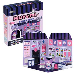 Comansi Hello Kitty Kuromi Ramen Shop Sticker House ST30002 Figura Vinilo Stickers