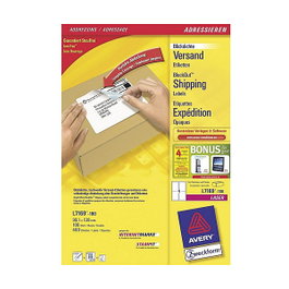 AVERY Zweckform Etiquetas de envío L7169-100 blanco 99,1 x 139,0 mm