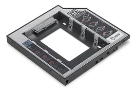 Digitus DA-71109 Marco de montaje SSD/HDD para bahía de CD/DVD/Blu-ray 12,7 mm