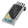 Wolfcraft Juego Broca 6 Piezas Carburo Tungsteno para Hormigón Profesional Ø3, 4, 5, 6, 8, 10 mm