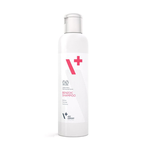 VET EXPERT VET Benzoic Champú Dermocosmético 250 mL VET EXPERT VET Benzoic Champú Dermocosmético 250 mL