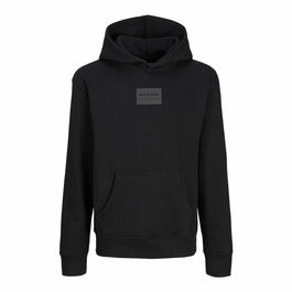 Sudadera con Capucha Niño Jack & Jones Jjhakkai Negro