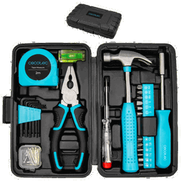 Cecotec ToolBox EasyGo Caja de herramientas con 68 piezas